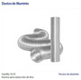 Imagen de DUCTO FLEXIBLE DE ALUMINIO 3"